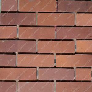 Plain Red Natural Clay Terracotta Brick Double Height Wall Cladding Tile