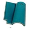 Turquoise Color Medium Size Taylor Ceramic Glazed Roof Tile