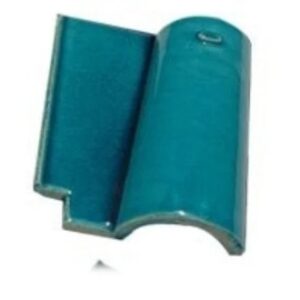 Turquoise Color Medium Size Taylor Ceramic Glazed Farm Courtyard Roofing