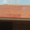 Terracotta Red Single Groove Large Size Unglazed Clay Kabelu Hut Roof Tile