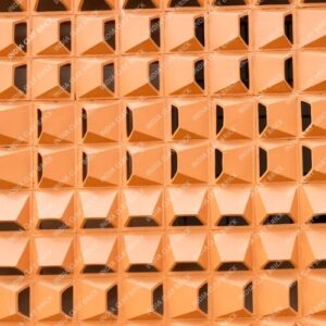 Natural Terracotta Clay Camp Screen Block facade Wall Jali