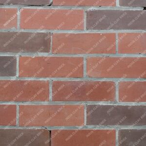 Dark Brown Mixed Plain Red Natural Terracotta Clay Exterior Façade Wall Cladding Brick Tile