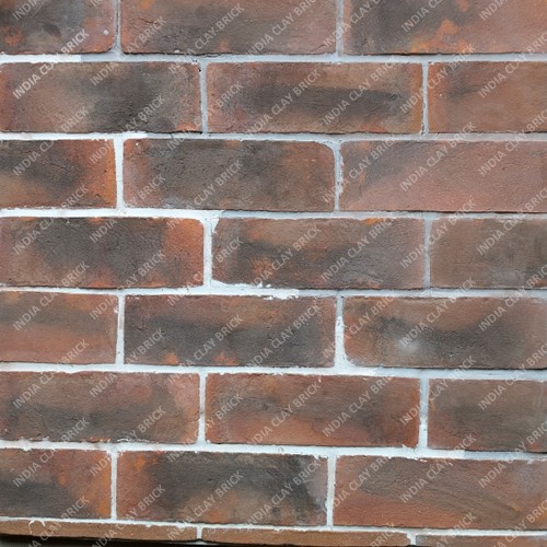Handmade Natural Rough Textured Burnt Red Terracotta Clay Wall Cladding Brick Tile