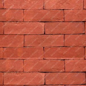 Handmade Natural Rough Textured Jointless Red Terracotta Clay Interior Wall Cladding Brick Tile