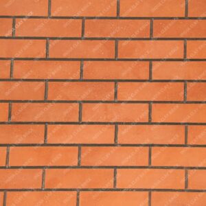 Plain Light Red Natural Clay Terracotta Brick Exterior Wall Cladding Tile