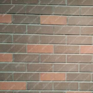 Plain Red Dark Brown Mixed Natural Clay Terracotta Wall Cladding Brick Tile