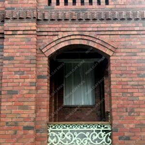 Plain Surface Antique Brown Mixed Natural Terracotta Clay Outdoor Wall Cladding Brick Tile