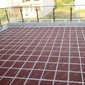 Thermal Heat Proof Terrace Cool Roof Hollow Block Floor Paver Tile