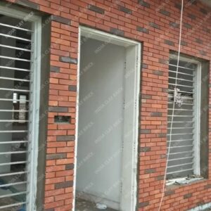 Dark Brown Mixed Plain Red Natural Clay Terracotta Brick Exterior Wall Cladding Tile