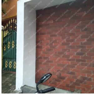 Plain Surface Antique Brown Mixed Natural Terracotta Clay Outdoor Wall Cladding Brick Tile